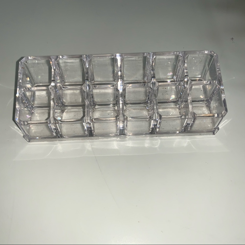 12 Slot Acrylic Lipstick Holder Organizer